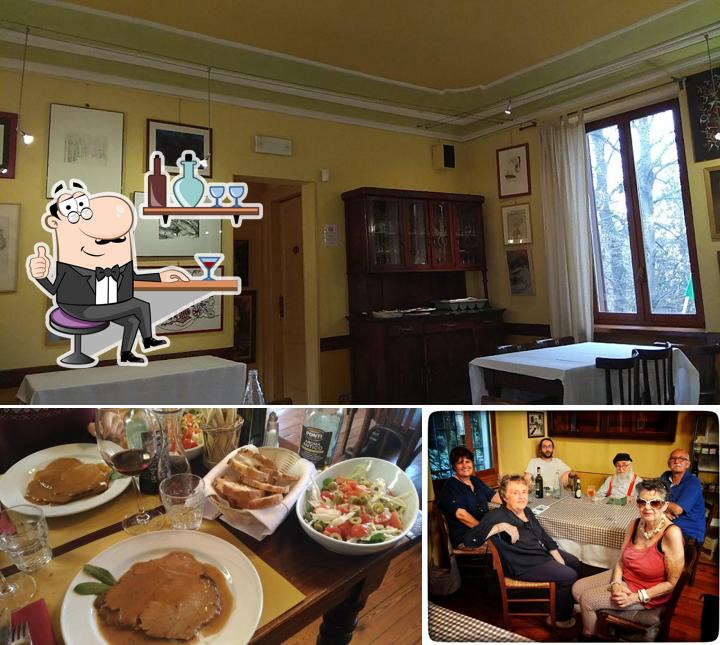 L'intérieur de Trattoria Decoratori & Imbianchini