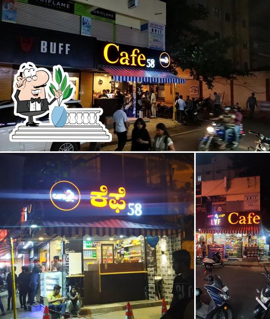 The exterior of LYF cafe