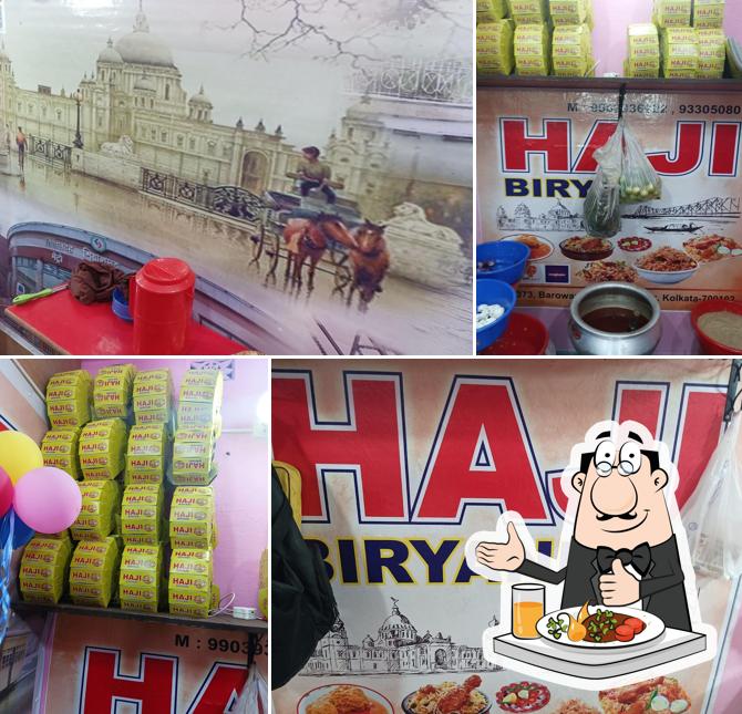 Food at Haji Biryani