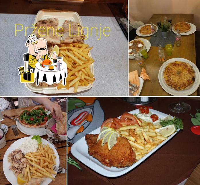 Platti al Pizzeria San Marco