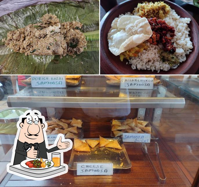 Food at Adaminte Chayakada Pavilion Restaurant