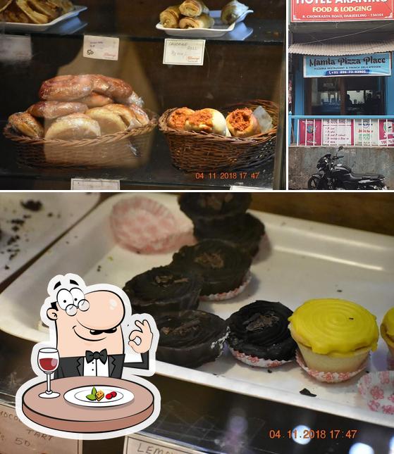 Food at Mamta Pizza Place