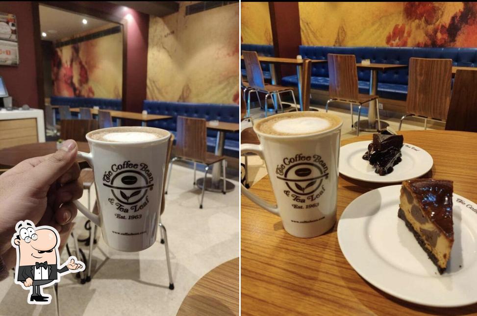 The interior of The Coffee bean & Tea Leaf