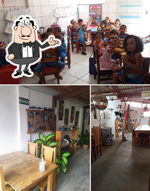 Veja imagens do interior do Restaurante a Vapor