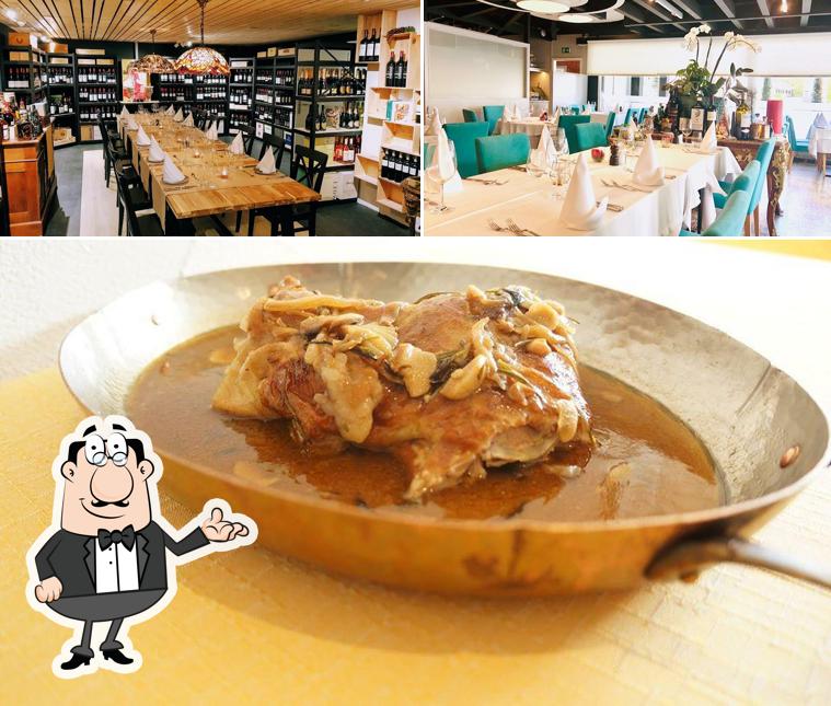 La foto di interni e cibo da Restaurant Pinocchio