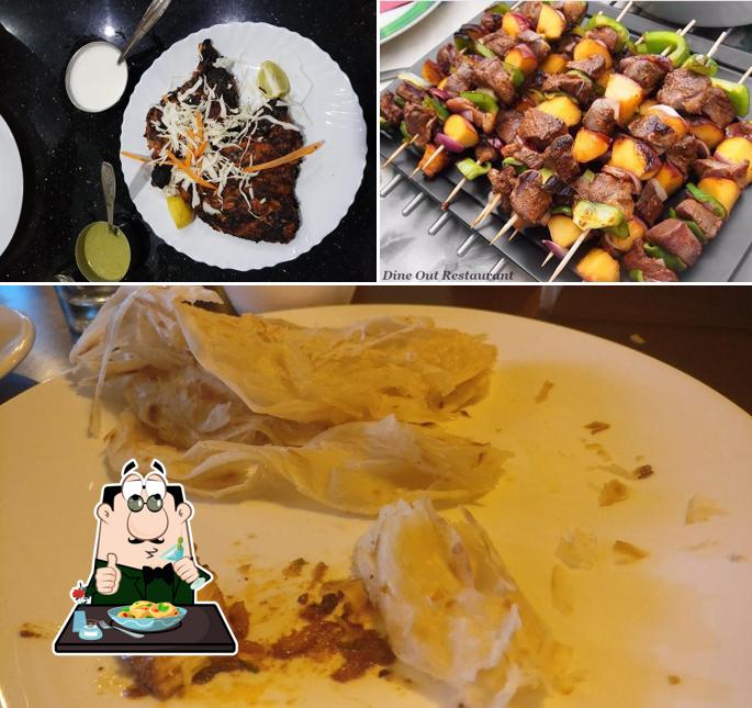 Meals at DineOut Restaurant