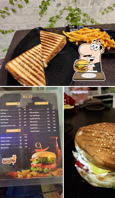 Get a burger at Falooda House