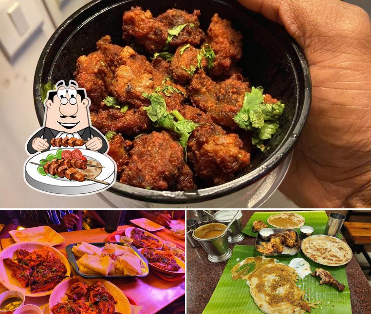 Food at HMR Biriyani Hut