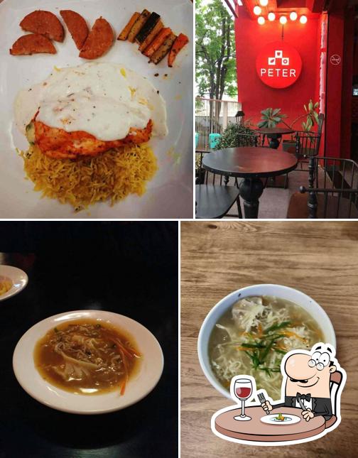 Food at Cafe Peter Vishal Nagar