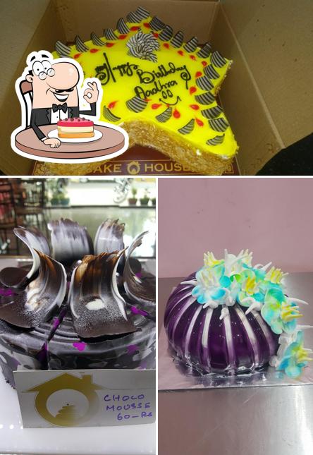 Cheesecake at Cakehouse Trichy