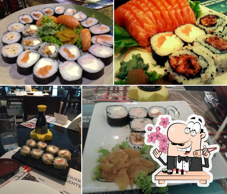 Presenteie-se com sushi no Casa do Frango Sushibar