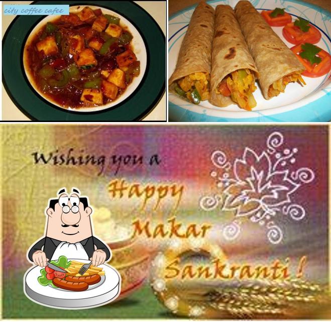 Food at Cafe Coffee Day