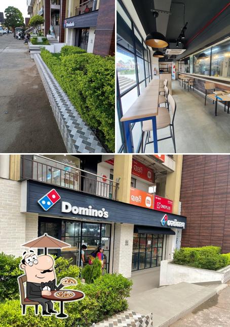 The photo of exterior and interior at Domino's Pizza Dargah Bazaar, Cuttack