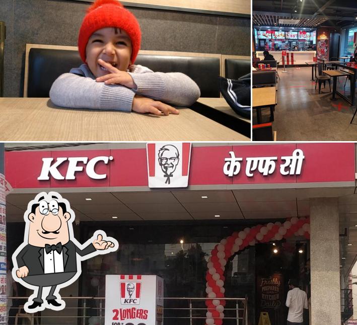 KFC is distinguished by interior and exterior