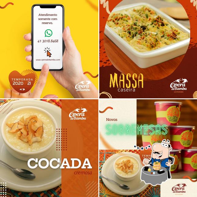 Platos en Ópera de Bambu