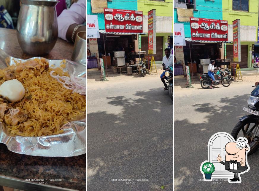 The exterior of Asik Kalyana Briyani