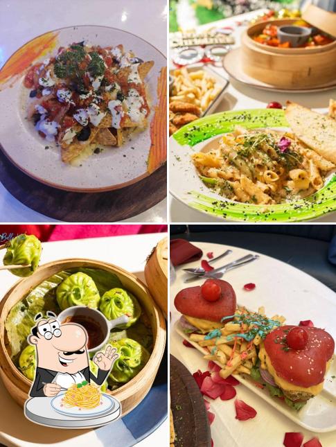 Spaghetti carbonara at Bella Vie