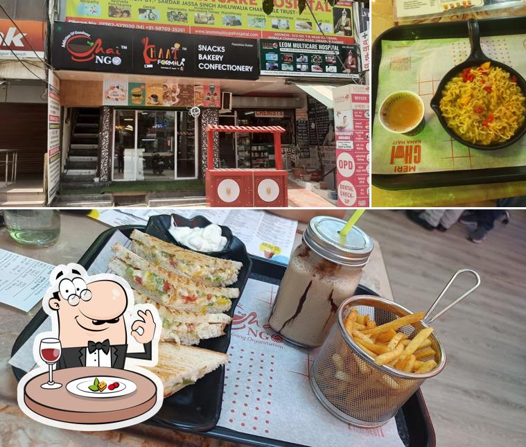 Food at Chai NGO Zirakpur