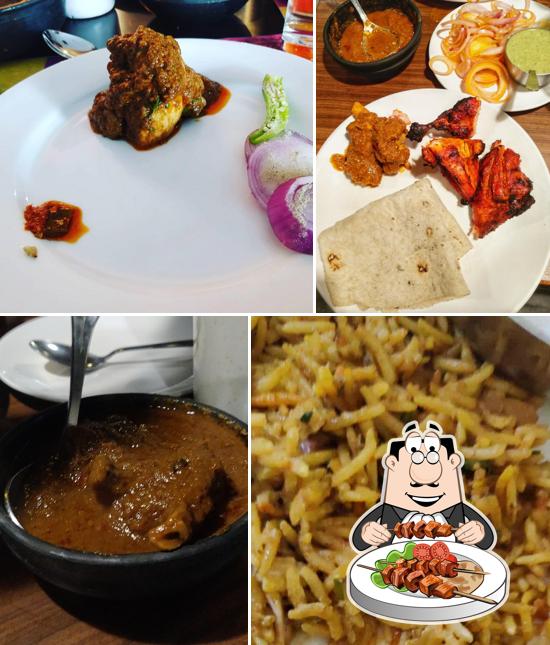 Food at Handi restaurant jaipur