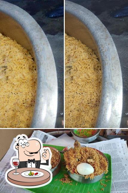 Food at KML Ambur Briyani