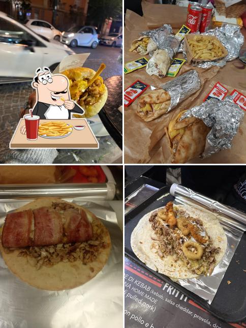 Patatine fritte al Mr Kebbab Napulitan Food