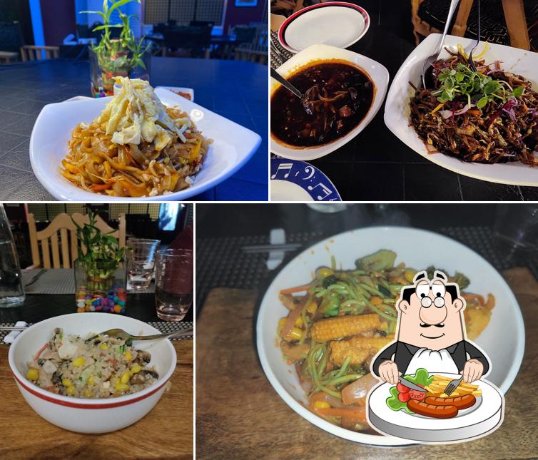 Food at Wok Toss – Pan Asian restaurant