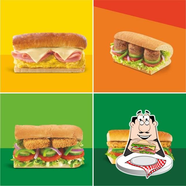 Club sandwich at Subway
