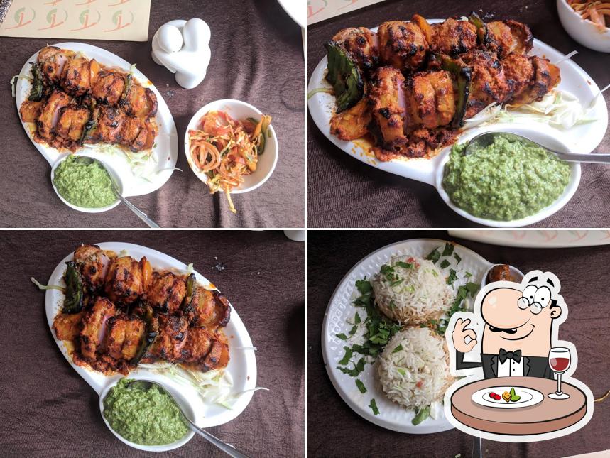 Food at Tikkad Restaurant