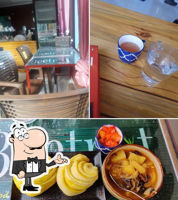 The picture of Beetroot Cafe’s interior and food