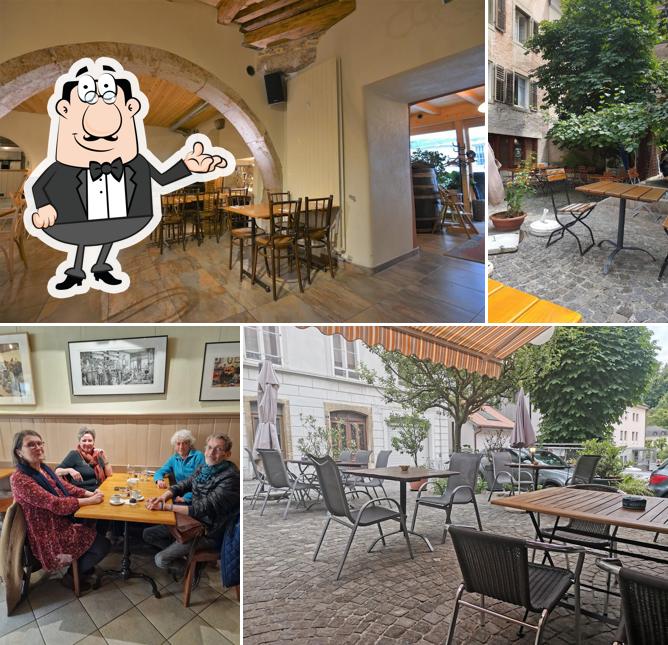 Dai un'occhiata agli interni di Brasserie Les Deux Clefs