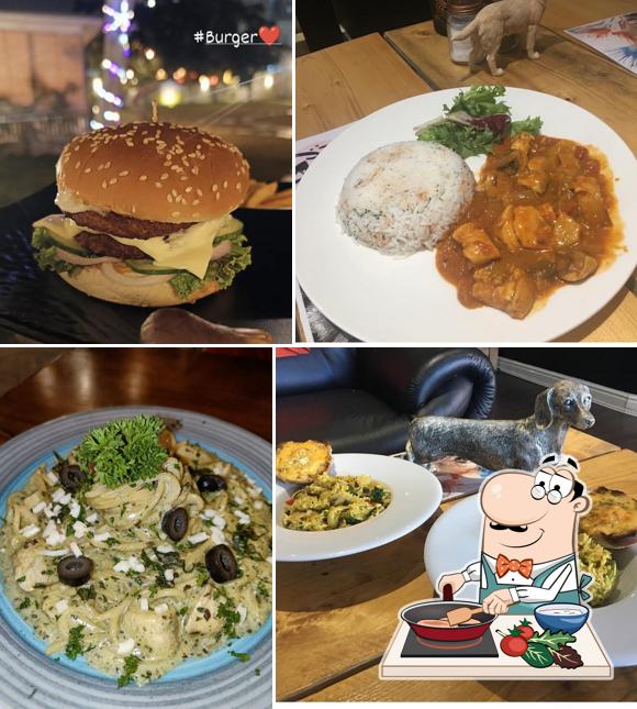 Chicken curry at Pups and Cups