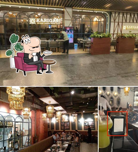 Check out how Karigari By Chef Harpal Singh Sokhi looks inside