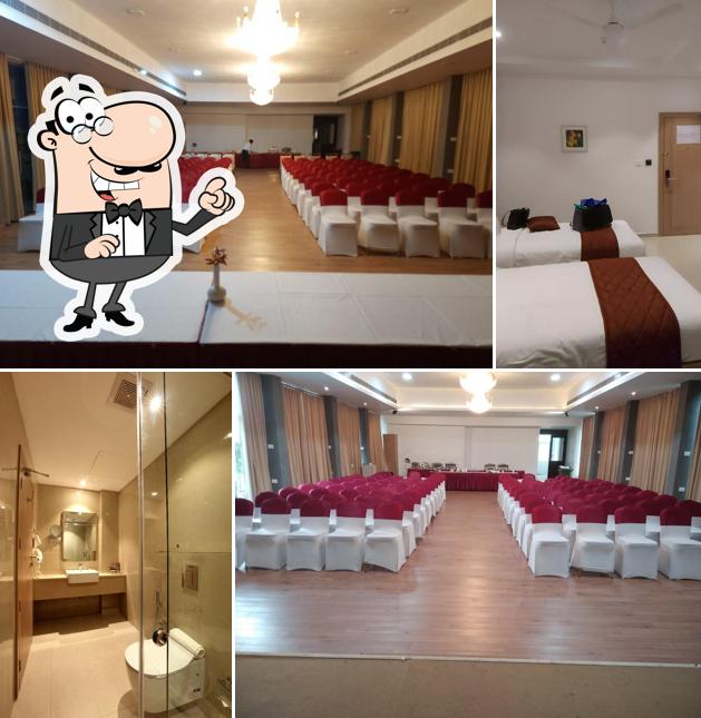 The interior of RAAS Residency