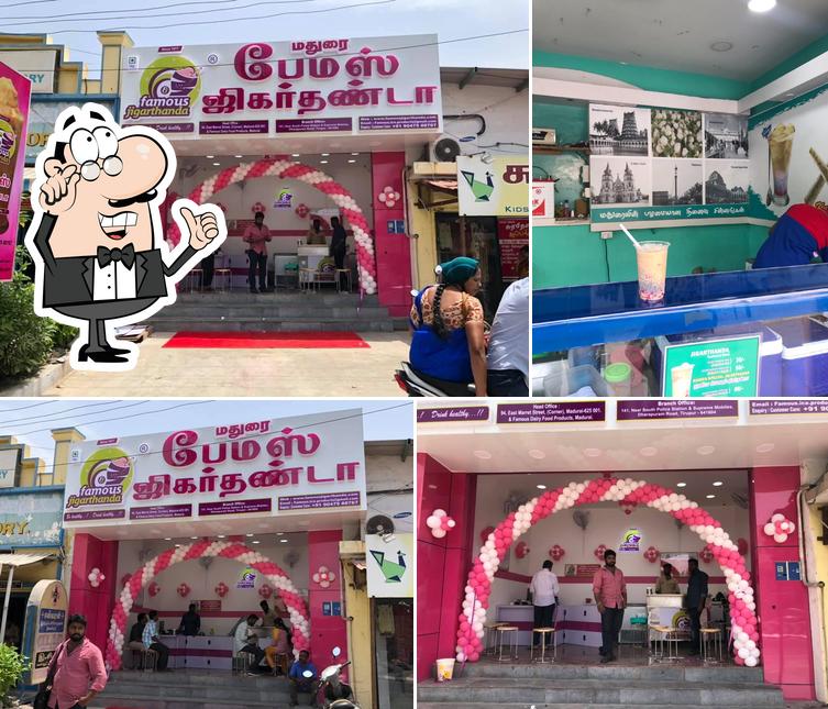 The interior of Madurai Famous Jigarthanda LLP - Since 1977