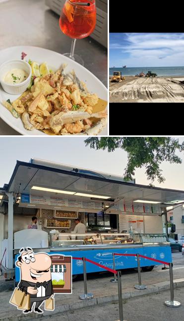 Gli esterni di Saraghina a mare