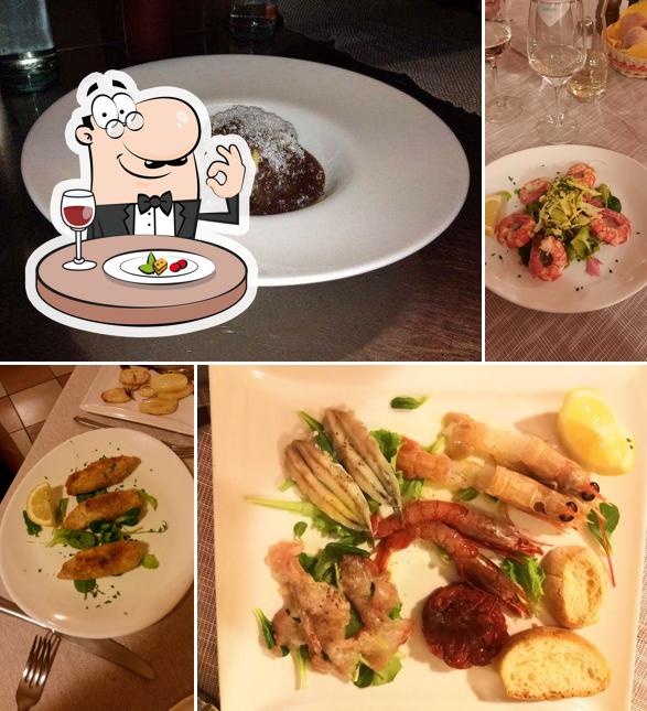 Scampi al Trattoria La Campanella