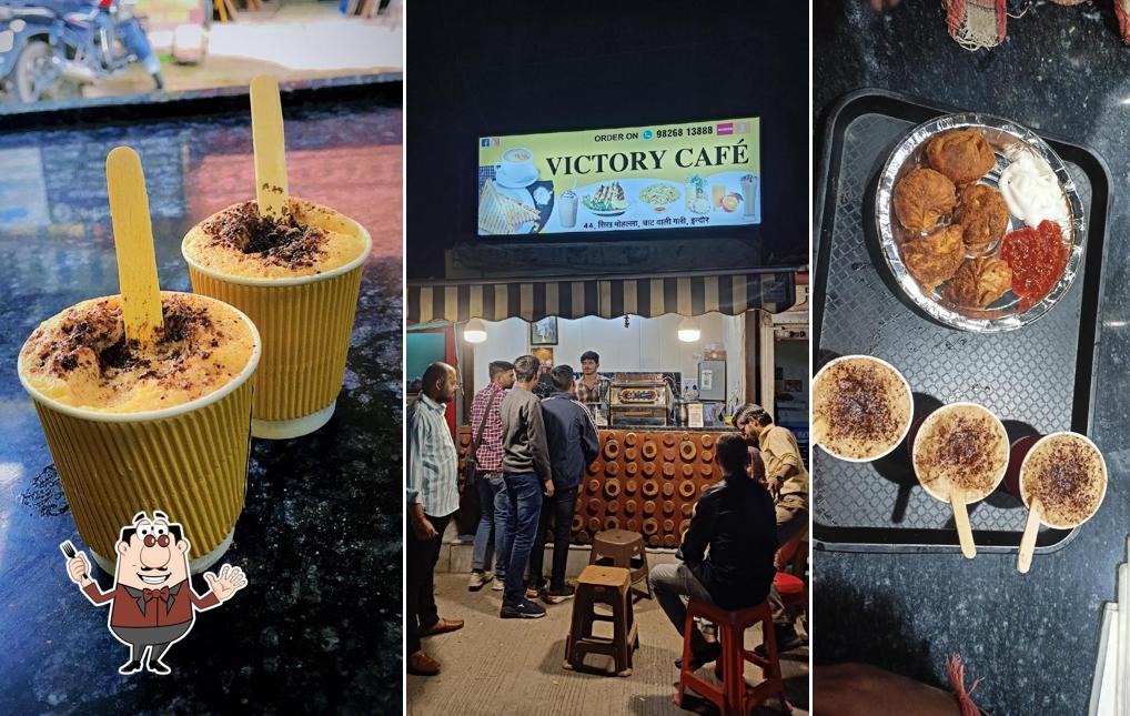 Chocolate mousse at Victory Cafe