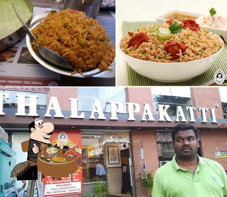 Meals at Dindigul Thalappakatti Restaurant