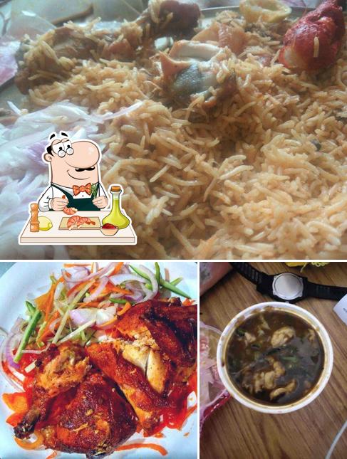 Order seafood at Al Jami Multicusine Restaurant