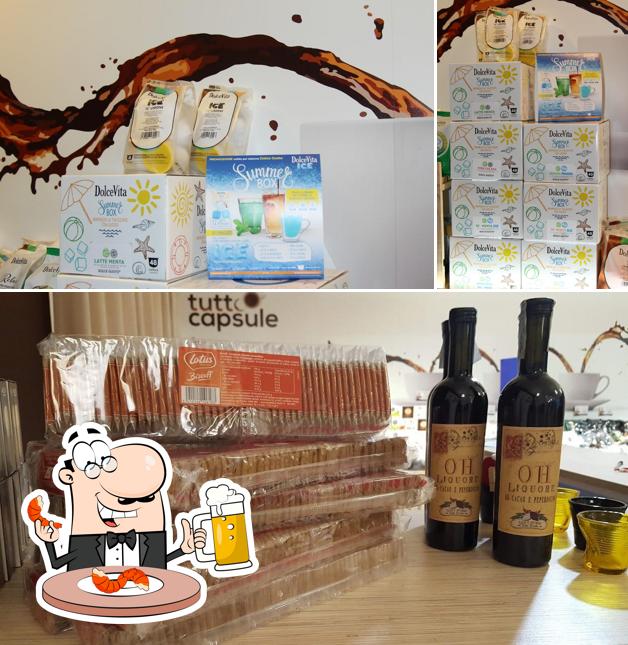 Puoi goderti un rinfrescante bicchiere di birra chiara o scura