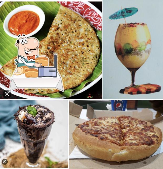 Garlic bread at La Maestro Italian Cafe