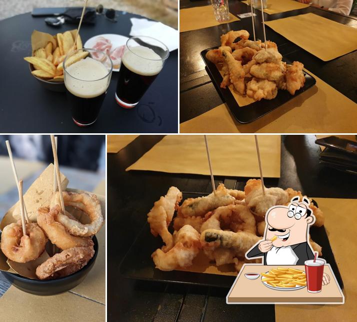 Patatine fritte al Birrificio 17 - brew pub
