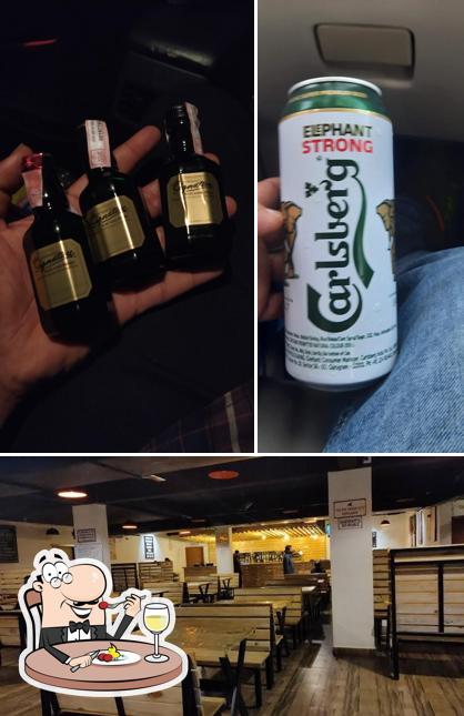 The image of Keerthi BAR’s food and interior