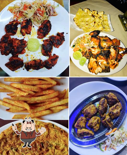 Tandoori chicken at Prathiksha Family Restaurant & Bar