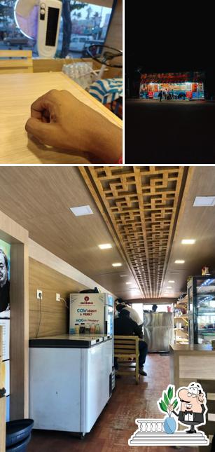 The exterior of Milma Food Truck, KSRTC Stand Kayamkulam