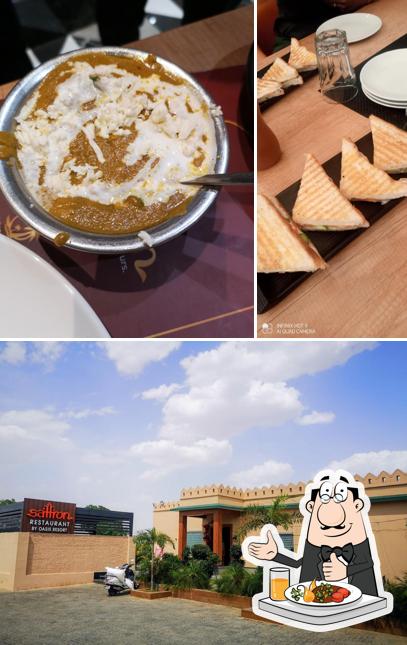 The picture of SAFFRON RESTAURANT BY OASIS’s food and exterior