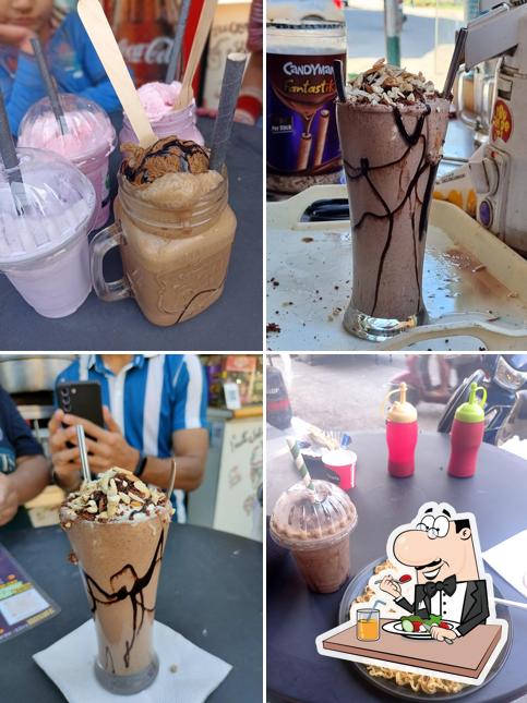 Chocolate mousse at Shake O bar