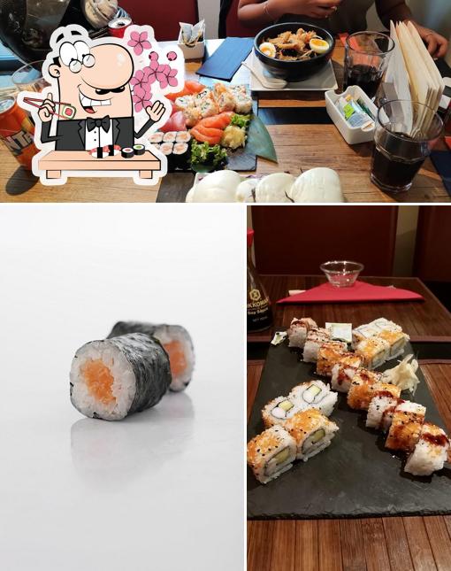 Ordina le varie opzioni di sushi