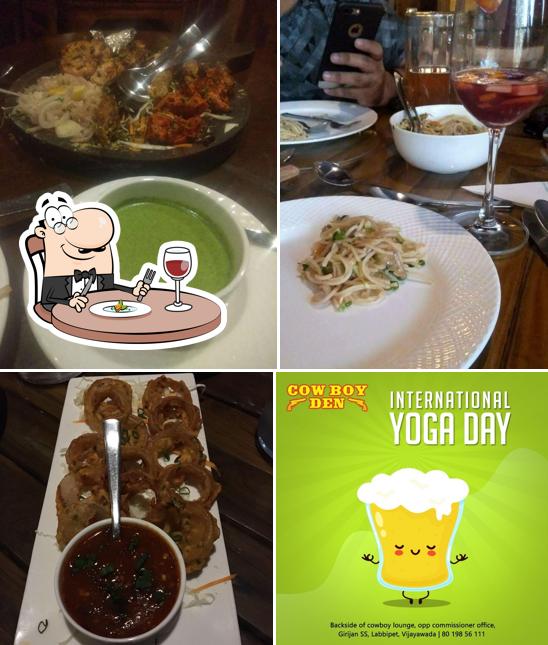 Food at Cowboy Restaurant & Lounge