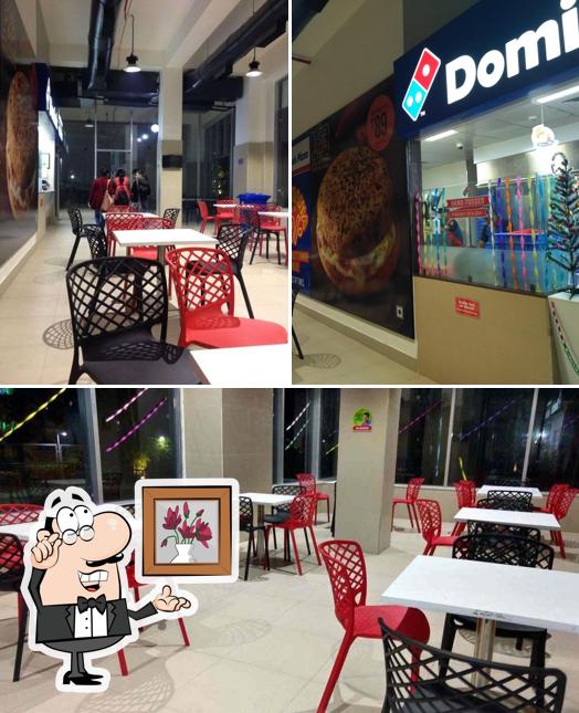 Check out how Domino's Pizza New Town 3, Kolkata looks inside